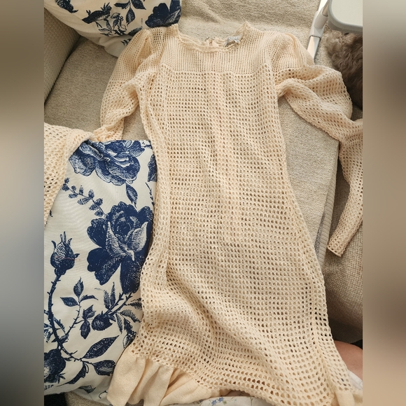 Atoira star is born dress vanilla - neutral. 100% cotton no lining sz 2 - Picture 2 of 9